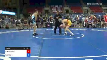 138 lbs Consi Of 32 #1 - Anthony Rinehart, Indiana vs Cade Ziola, Nebraska