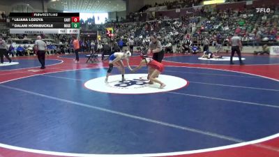 6A 110 lbs Semifinal - Dalani Hornbuckle, Rogers vs Liliana Lozoya, CABOT HIGH SCHOOL