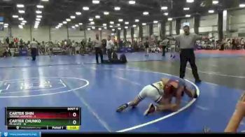 88 lbs Round 2 (6 Team) - Carter Chunko, PA Silver vs Carter Shin, Virginia Hammers