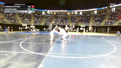 155 lbs Round Of 32 - Danielle Bottiger, Shikellamy vs Madison Noel, Cumberland Valley