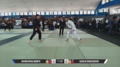 LUCAS DE ARAUJO BATISTA vs ARTHUR ERTHAL BARRETO 2026 FJJ Rio Carioca