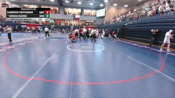 144 lbs 5th Place Match - Jordan Baires, Rockwall Heath vs Cameron Crittenden, Conroe Caney Creek