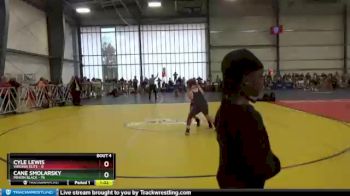 110 lbs Round 2 - Cane Smolarsky, Minion Black vs Cyle Lewis, Virginia Elite