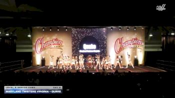 Maryland Twisters Virginia - Quake [2025 L5 Senior Coed Day 2] 2025 Champion Cheer and Dance Grand Nationals
