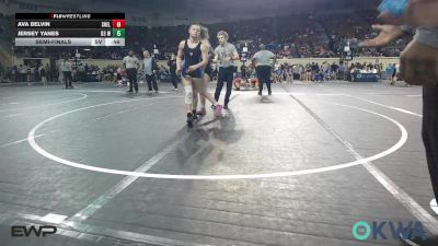 126 lbs Consi Of 8 #2 - Trinity Oldman, Darko Valley Wolf Pack vs Cadence Carter, Vinita Kids Wrestling