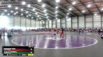 55 lbs Semifinal - Dublin Parnell, Pennsylvania vs Madison Vigil, Unattached