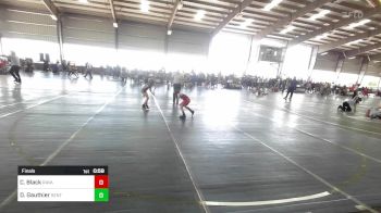 54 lbs Final - Colten Black, Ravage WC vs Daniel Gauthier, Sentinels Wr Ac