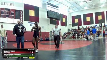 165 lbs Semifinal - Deacon Nicholson, Lakewood HS vs Robert Bess, Brookside