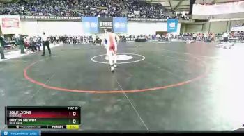 1 lbs Quarterfinal - Jole Lyons, Riverside vs Bryon Newby, Deer Park