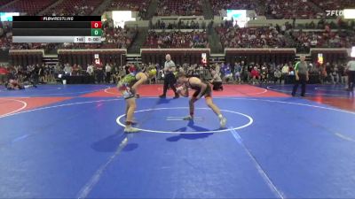 130 lbs Champ. Round 1 - Forest Kleinfeldt, Powell Wrestling Club vs Haydan Frieboes, Miles City Wrestling Club