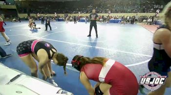 120 lbs Quarterfinal - Kayla Cramer, Wamego Wrestling Club vs Tiffany Breshears, Team Tulsa Wrestling Club