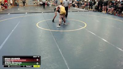 140 lbs Round 5: 12:00pm Sat. - Byron Reynolds, Colony High School vs Brian Grabner, Student Wrestling Development Program