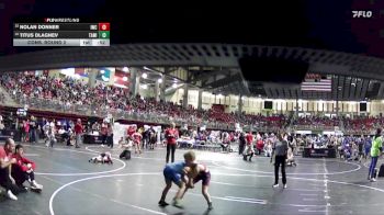 90 lbs Cons. Round 2 - Titus Dlagnev, Team Agoge Wrestling Inc vs Nolan Donner, Impact Wrestling Club