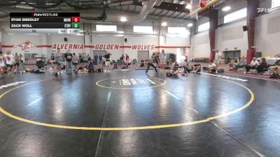 95 lbs Round 3 (12 Team) - Ryan Smedley, Mat Assassins Red vs Zack Woll, Steller Trained Bly