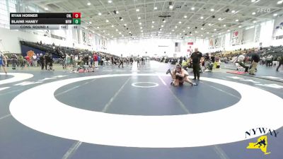 150 lbs Cons. Round 4 - Blaine Haney, Marcellus Youth Wrestling vs Ryan Horner, Club Not Listed