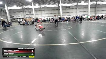 75-80 lbs Quarterfinal - Nolan Aitchison, Homedale Wrestling vs Tyce Walsh, All In Wrestling Academy