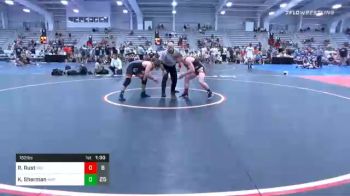 152 lbs Prelims - Riley Rust, Indiana High Rollers HS vs KJ Sherman, 4M Power