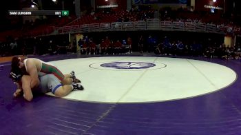 190 lbs Round 1 (4 Team) - Sam Lungrin, Kearney vs Korey Weltmer, Smith Center HS