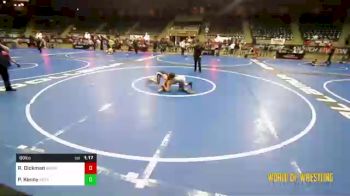 89 lbs Semifinal - Revin Dickman, Brownsburg vs Paul Kenny, Apex