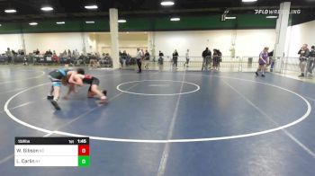 132 lbs Consi Of 64 #2 - William Gibson, NC vs Liam Carlin, NY