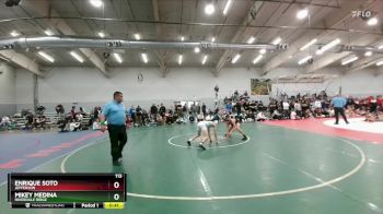 113 lbs Cons. Round 7 - Mikey Medina, Riverdale Ridge vs Enrique Soto, Jefferson