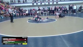 157 lbs 4th Wrestleback (16 Team) - Dmitriy Vostrikov, North Forsyth vs Logan Pritchett, Creekview