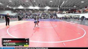 101 lbs Quarterfinal - Alyssa Quezaire, Missouri Baptist University vs Jalen Bets, Grand View