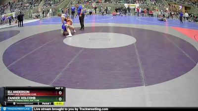 187 lbs Quarterfinal - Zander Holcomb, Askeo International Mat Club vs Eli Anderson, Moses Lake Wrestling Club