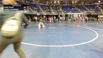 145 lbs 5th Place - Laney Miller, Claysburg Kimmel vs Isabella Schneider, Hickory