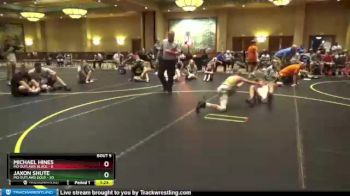 96 lbs Round 3 (4 Team) - Michael Hines, MO Outlaws Black vs Jaxon Shute, MO Outlaws Gold