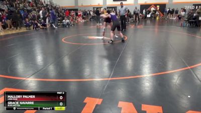 105 lbs Cons. Round 1 - Mallory Palmer, Linn-Mar vs Gracie Navarre, Burlington