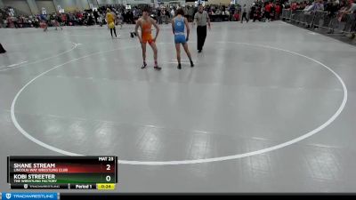 113 lbs Cons. Round 3 - Shane Stream, Lincoln-Way Wrestling Club vs Kobi Streeter, The Wrestling Factory