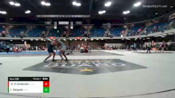 195 lbs Quarterfinal - Ettavias Holmen-Anderson, Centennial vs Leo Delgado, Hersey