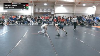 133 lbs Quarterfinal - Cael Woods, Tiffin vs Zachary Parker, Glenville State