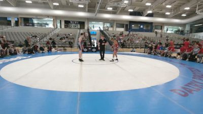 138 lbs Drayger Cloward, Utah Gold vs Jude Pratt, Indiana