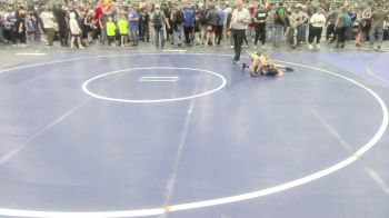 66 lbs Semifinal - Waylon Manderscheid, Legacy Elite vs Jaxson Lawrence, Gold Rush Wrestling