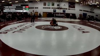 133 lbs Champ. Round 1 - Brody Toledo, Wisconsin-Oshkosh vs Liam Anderson, Msoe