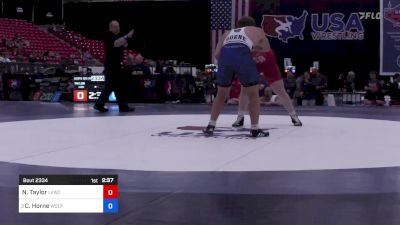 125 kg Cons 4 - Nathan Taylor, Lehigh Valley Wrestling Club vs Chase Horne, Wolfpack Wrestling Club