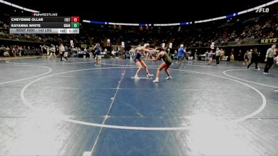 142 lbs Consy 4 - Cheyenne Ollar, Exeter Twp. vs Kayanna White, Cranberry