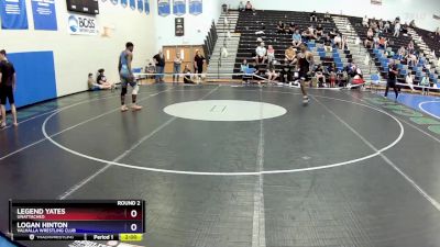 175 lbs Round 2 - Logan Hinton, Valhalla Wrestling Club vs Legend Yates, Unattached