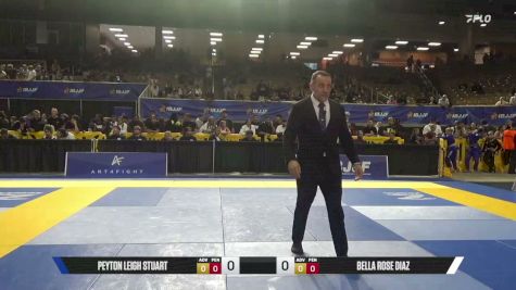 Bella Rose Diaz vs Peyton Leigh Stuart 2026 Pan Kids Jiu-Jitsu IBJJF Championship