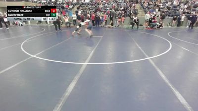 98 lbs Cons. Rd Of 32 - Connor Halligan, Mountain Crest vs Talen Watt, Riverton