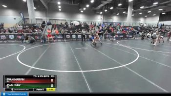 102 lbs Cons. Round 3 - Evan Marvin, MN vs Jace Reed, OK