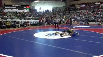 6A 190 lbs Quarterfinal - Evan Mckinnis, Little Rock Central High School vs Jackson Pierson, Rogers High School