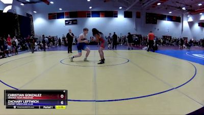 165/187 Round 1 - Christian Gonzalez, Virginia Team Predator vs Zachary Leftwich, Osprey Wrestling Club