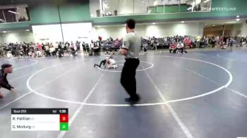 60 lbs Quarterfinal - Rocco Palillian, CO vs Cash Mcclurg, CA