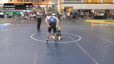 157Red lbs Final - Kellen Smith, Army West Point vs Luke Bender, Franklin & Marshall