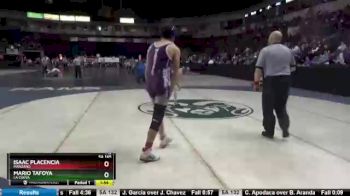 5A 145 lbs Champ. Round 1 - Isaac Placencia, Manzano vs Mario Tafoya, La Cueva