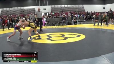 90 lbs Placement Matches (8 Team) - Alex Golden, Olympia/Demolition vs Bradyn Tompkins, PA Alliance