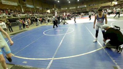 95 lbs Final - Patrick Martinez, Pirates vs Mason Enquist, Black Fox Wrestling Academy